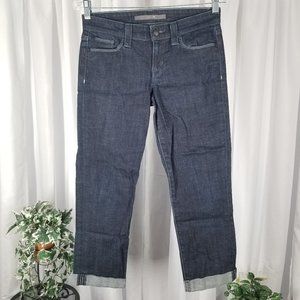 Joe's Jeans Socialite Kicker Size 25W - Cropped Jeans - Blue